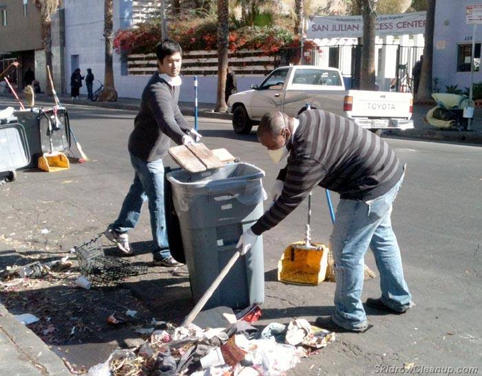 Skid Row Cleanup (3/29/14)
