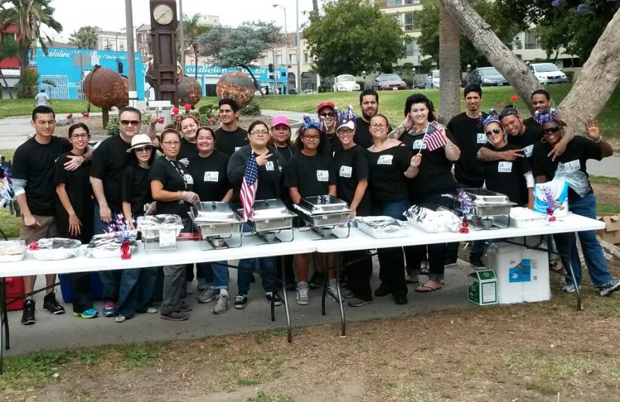 Mac Arthur Park, Picnic for the homeless [6/22/14]