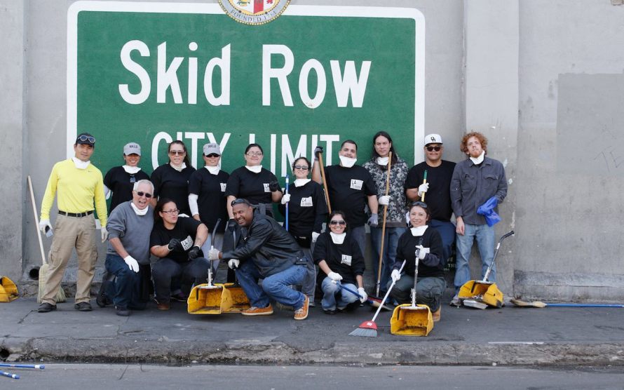 Skid Row Clean up [7/12/14]