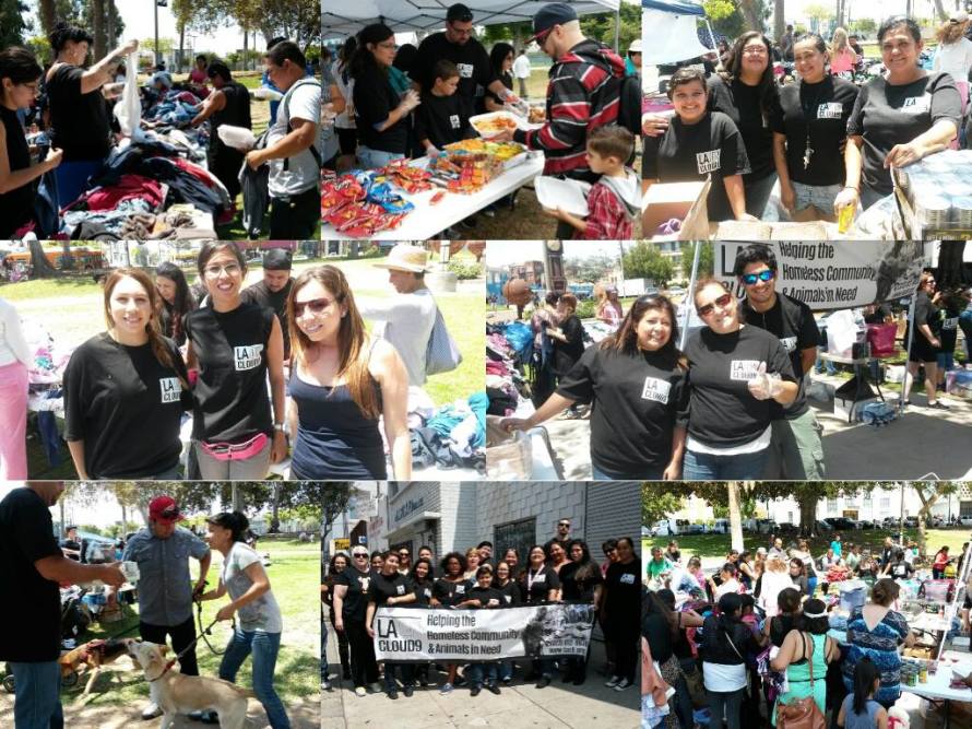 Mac Arthur park Picnic for the homeless [8/24/14]